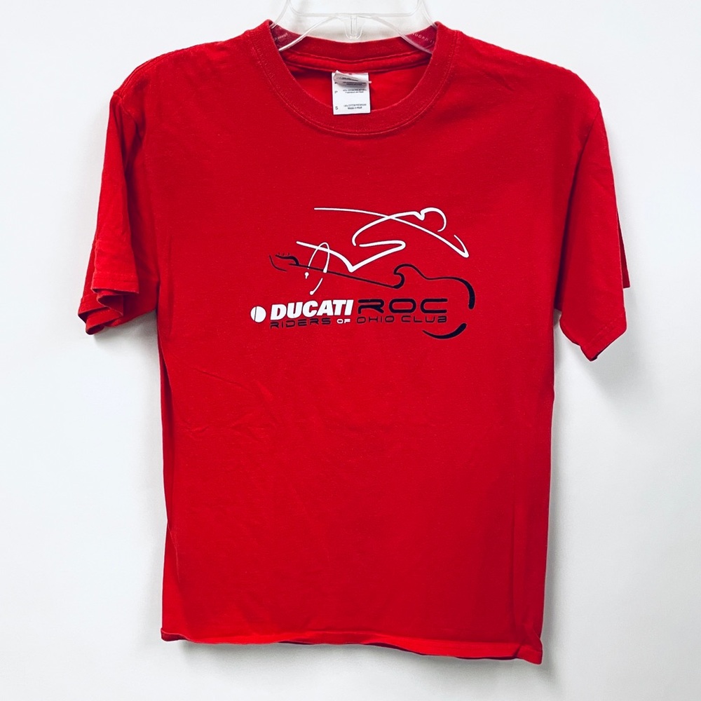 Ducati ROC -‎ Riders Of Ohio Red Tee